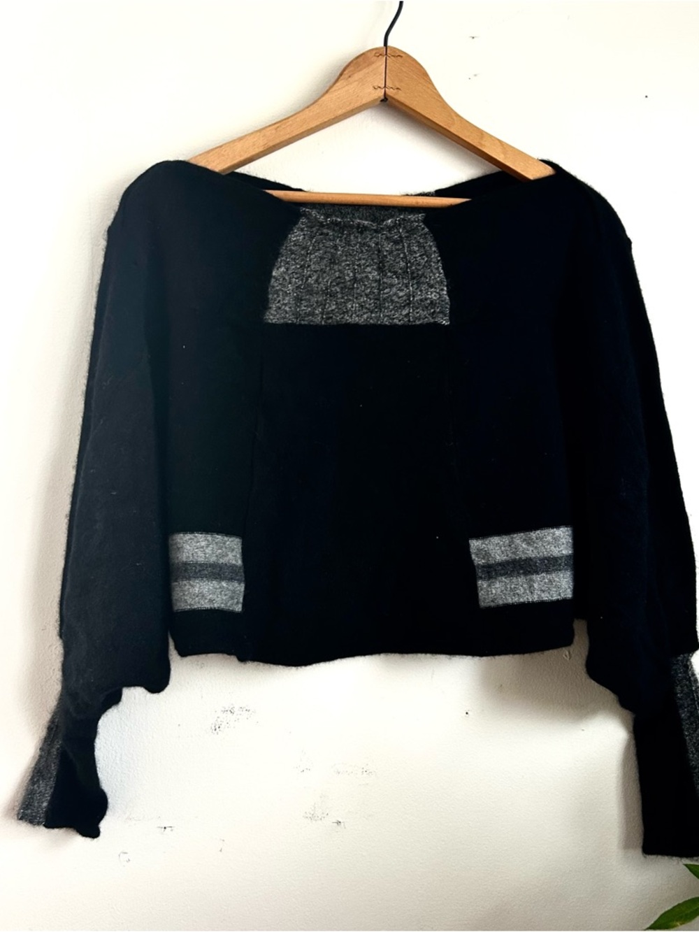Ekologic Recycled Cashmere Patchwork Sweater